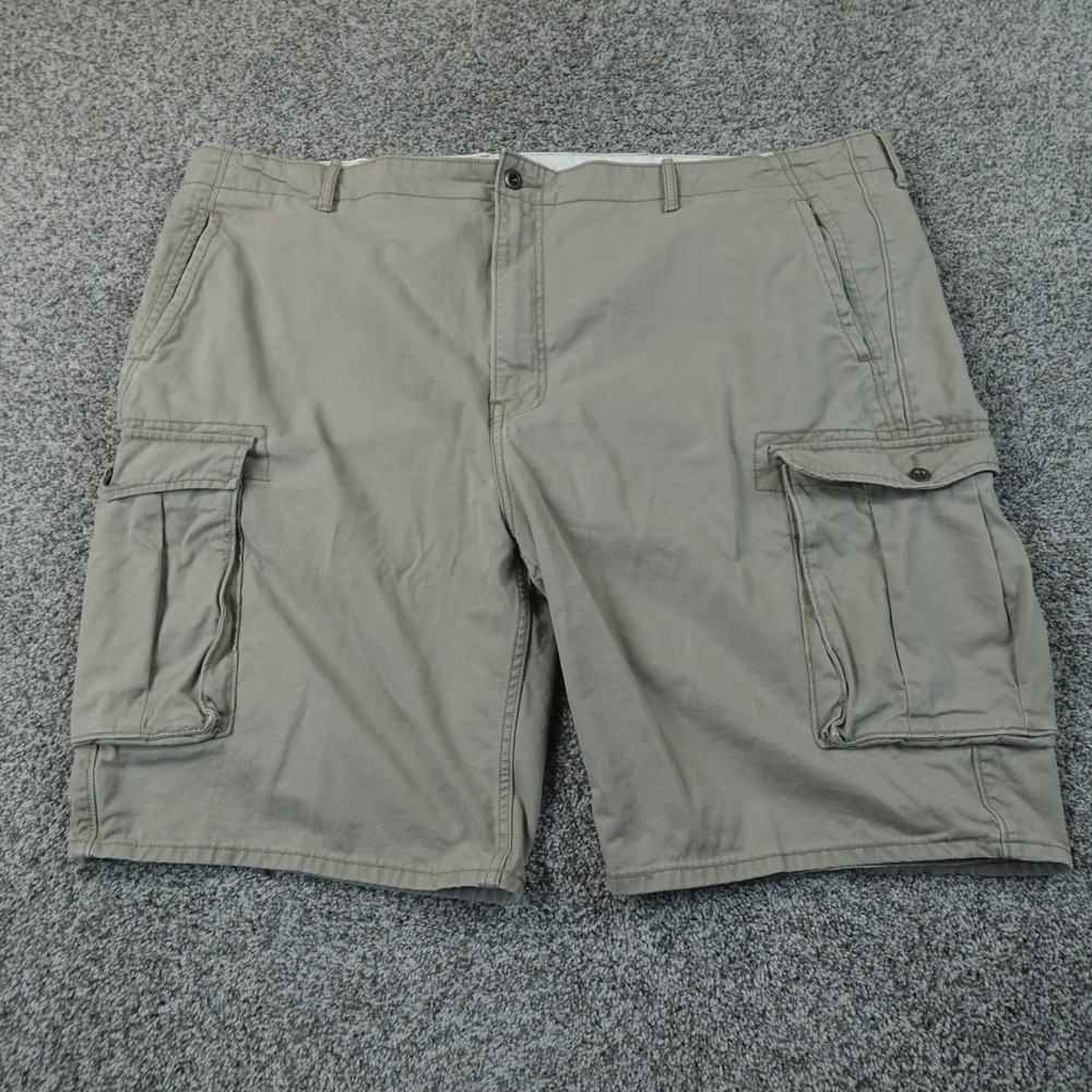 Levis Shorts Mens 48 Beige Tan Cargo Utility Outdoor Work Hiking Military Army